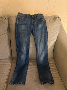 Wrangler Kids Dark Blue Straight-Leg Jeans